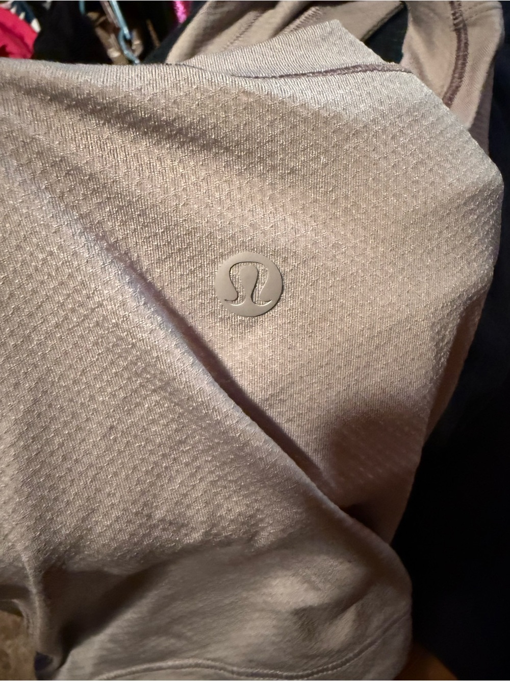 lululemon athletica Women's Grey Performance Top/ in live shows